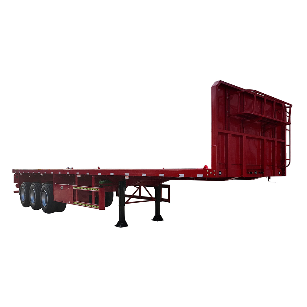 Container Flatbed Semi-trailer