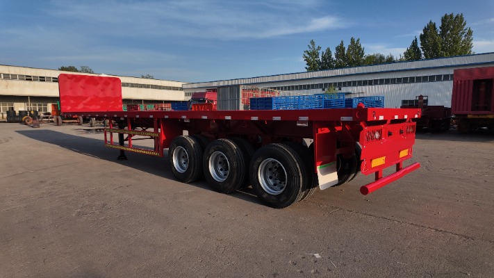 Container Flatbed Semi-trailer