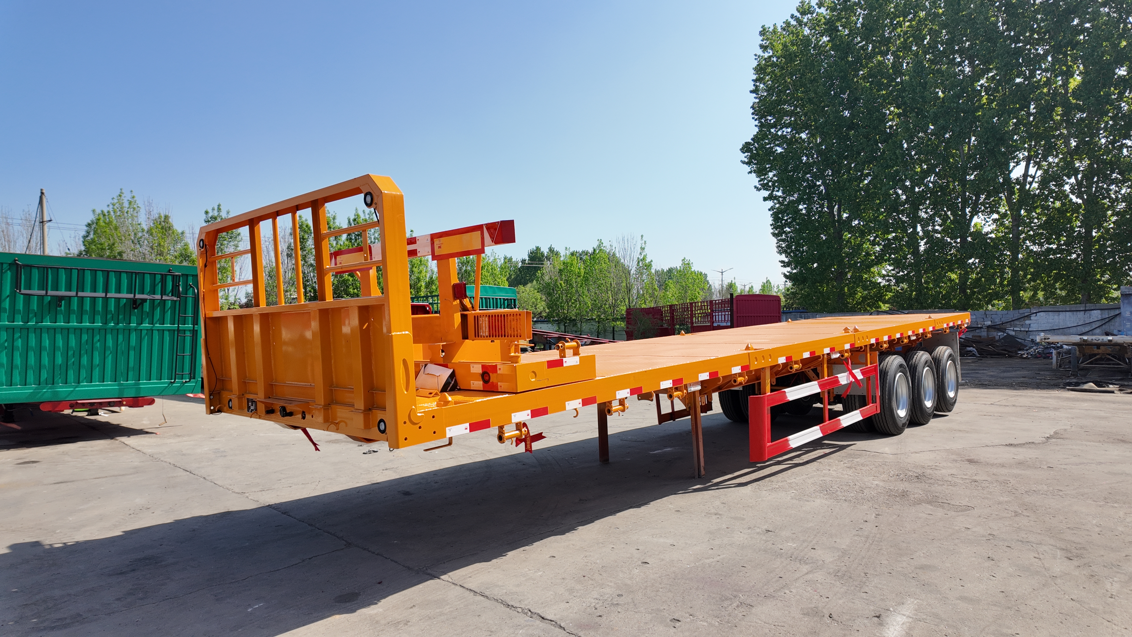 Flatbed Semi-trailer